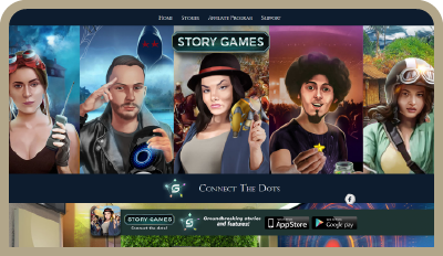 Immortal Games Ltd website screenshots